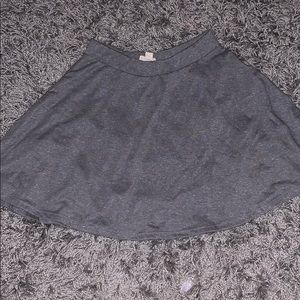Gray skater skirt